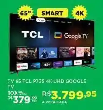 Tv 65 tcl 4k uhd google tv