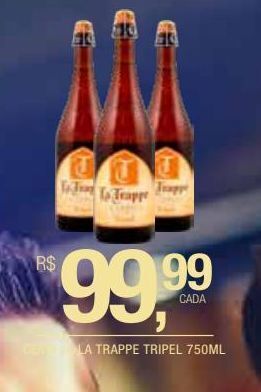 DB Supermercados Cerveja la trappe tripel 750ml oferta