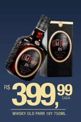 DB Supermercados Whisky old parr 18y 750ml oferta