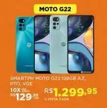 DB Supermercados Smartphone motorola g22 128gb /4g oferta