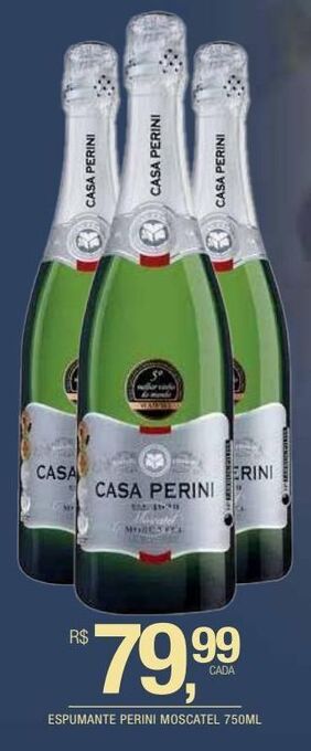 DB Supermercados Espumante perini moscatel 750ml oferta