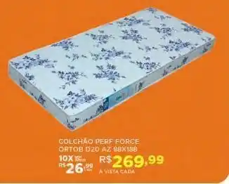 DB Supermercados Colchão perf force ortobom d20 oferta