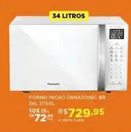 DB Supermercados Forno microondas panasonic 34l oferta