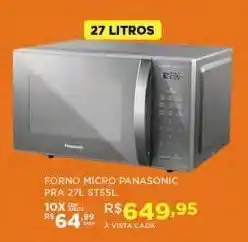 Forno microondas panasonic 27l