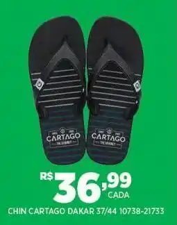 DB Supermercados Chinelos cartago dakar oferta