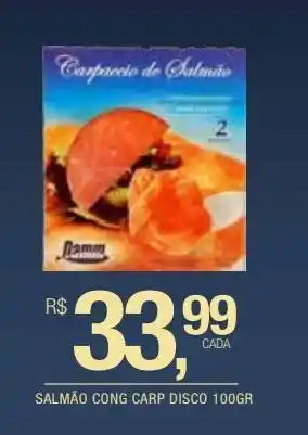 DB Supermercados Salmão cong carp disco 100gr oferta