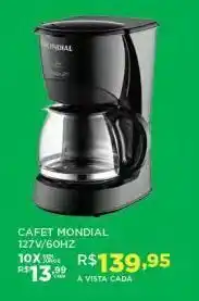DB Supermercados Cafeteira mondial oferta