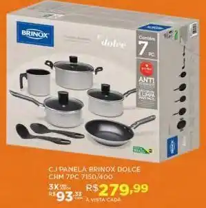 DB Supermercados Cj panela brinox dolce oferta