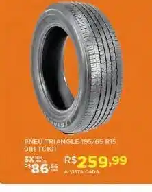 DB Supermercados Pneu triangle oferta