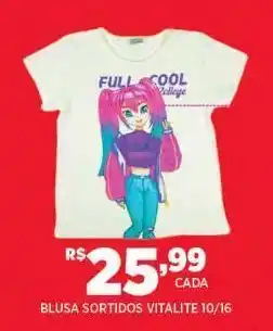 DB Supermercados Blusa vitalite oferta