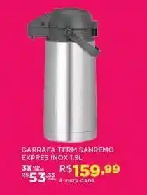 DB Supermercados Garrafa térmica sanremo express 1.9l oferta