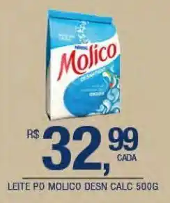 DB Supermercados Leite em pó molico 500g oferta