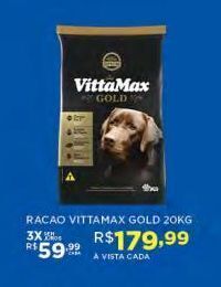 DB Supermercados Ração vittamax gold 20kg oferta