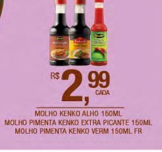 DB Supermercados Molho kenko alho 150ml oferta