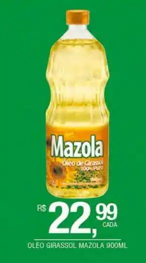 Óleo de girassol mazola 900ml