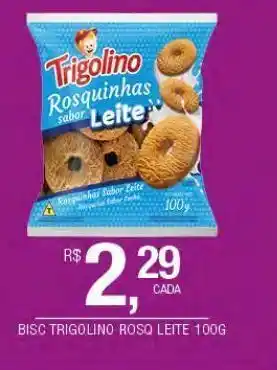 DB Supermercados Biscoito trigolino rosq leite 100g oferta