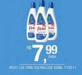 DB Supermercados Adoçante líquido finn 65ml oferta