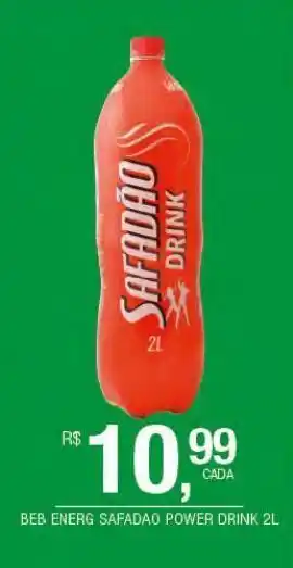 Bebida energética safadão power drink 2l