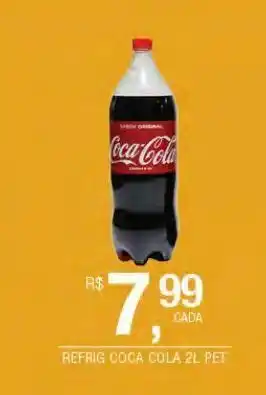 DB Supermercados Refrigerante coca cola 2l oferta