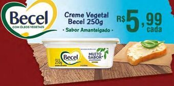 DB Supermercados Creme vegetal becel 250g oferta