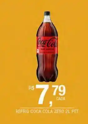 DB Supermercados Refrigerante coca cola zero 2l oferta