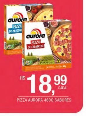 DB Supermercados Pizza aurora 460g sabores oferta