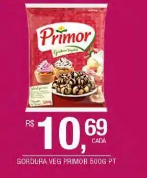 DB Supermercados Gordura primor 500g oferta