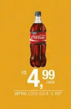 DB Supermercados Refrigerante coca cola 1l oferta
