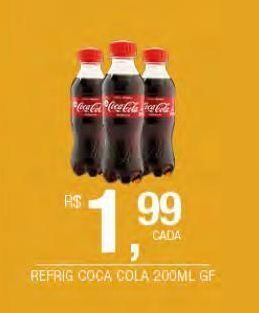 DB Supermercados Refrigerante coca cola 200ml oferta