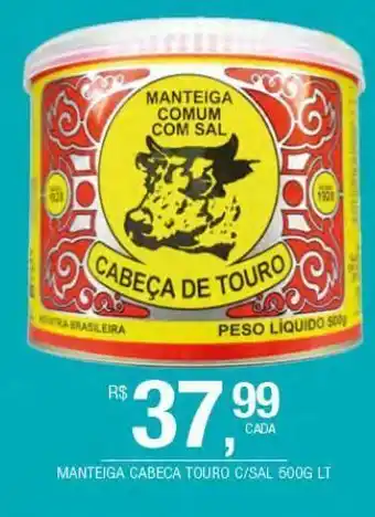 DB Supermercados Manteiga cabeça touro 500g oferta