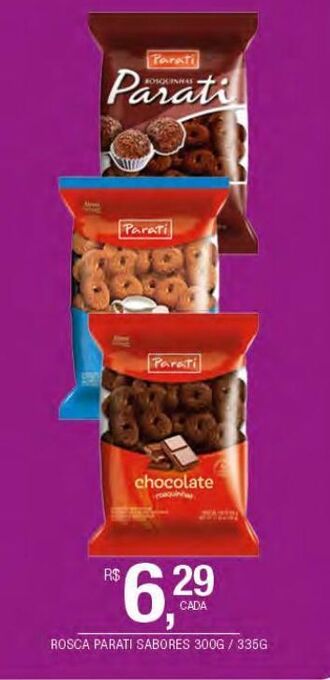 DB Supermercados Rosca parati sabores 300g/335g oferta