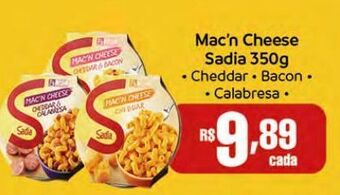 DB Supermercados Mac´n cheese sadia 350g oferta