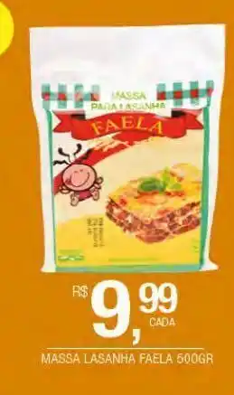 DB Supermercados Massa lasanha faela 500g oferta