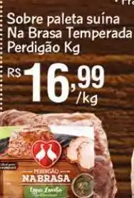 DB Supermercados Sobre paleta suína na bra temperada perdigão kg oferta