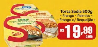 DB Supermercados Torta sadia 500g oferta