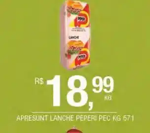 Apresuntado lanche peperi kg