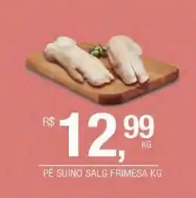 DB Supermercados Pé suíno frimesa kg oferta