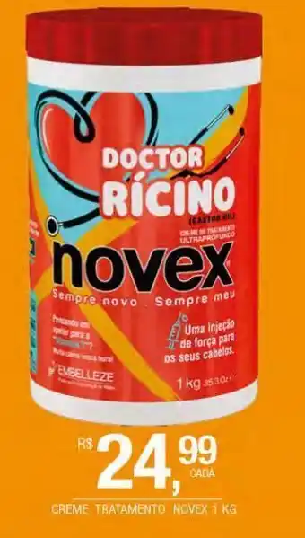 DB Supermercados Creme tratamento novex 1kg oferta