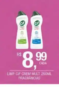 DB Supermercados Limpador cif 250ml oferta