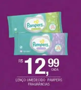DB Supermercados Lenços umedecidos pampers oferta