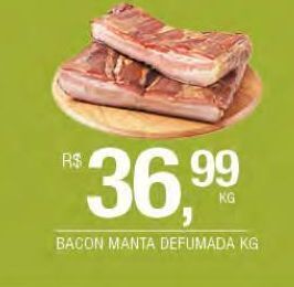 Bacon manta defumada kg