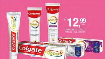 DB Supermercados Creme dental colgate total 12 180g sabores oferta