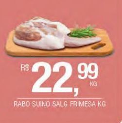 DB Supermercados Rabo suíno salg frimesa kg oferta