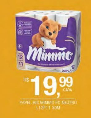 DB Supermercados Papel higiênico mimmo 30m oferta