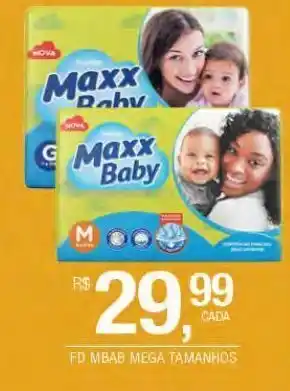 DB Supermercados Fraldas maxx baby oferta