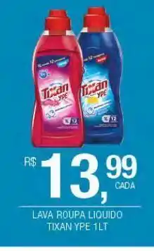 DB Supermercados Lava roupa líquido tixan ypê oferta