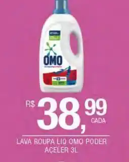 DB Supermercados Lava roupa líquido omo 3l oferta