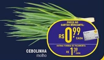 Mercantil Rodrigues Cebolinha molho oferta
