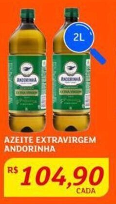 Assaí Atacadista AZEITE EXTRAVIRGEM ANDORINHA 2L oferta