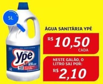 Assaí Atacadista ÁGUA SANITÁRIA YPÊ 5L oferta